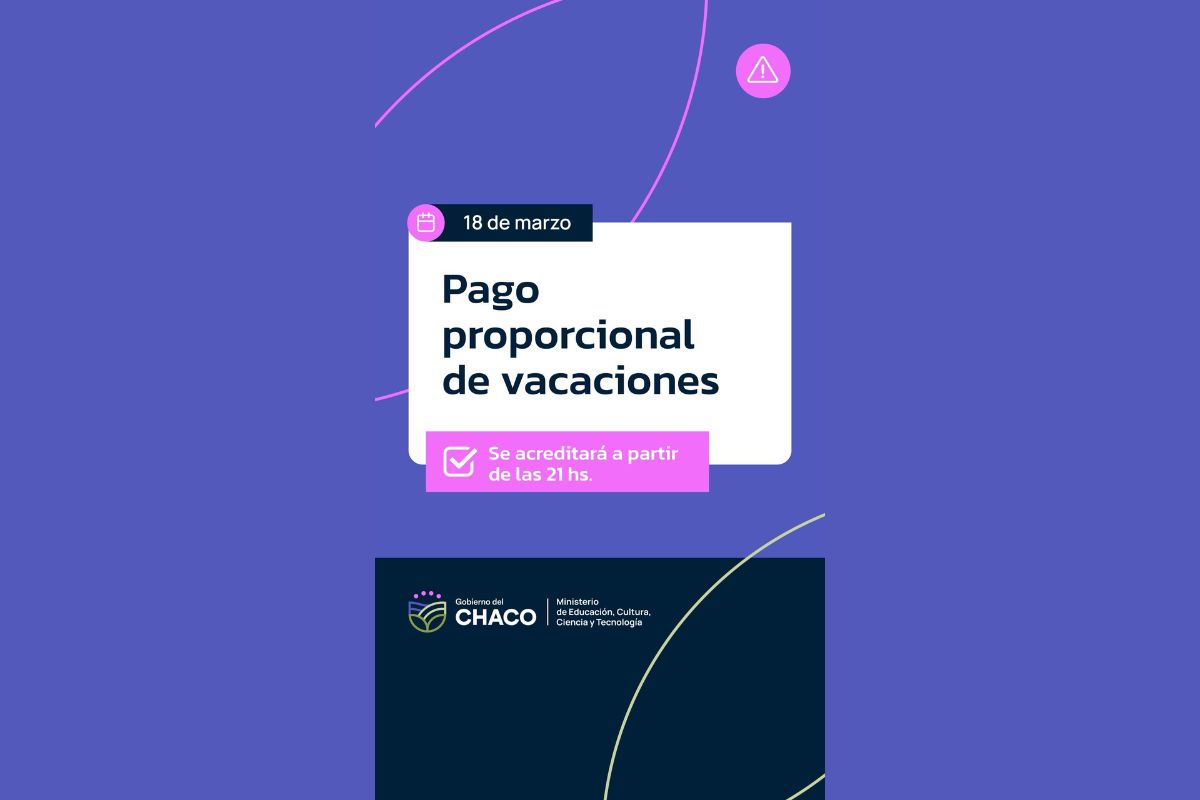 EL GOBIERNO PAGA PROPORCIONAL DE VACACIONES A DOCENTES INTERINOS Y ...