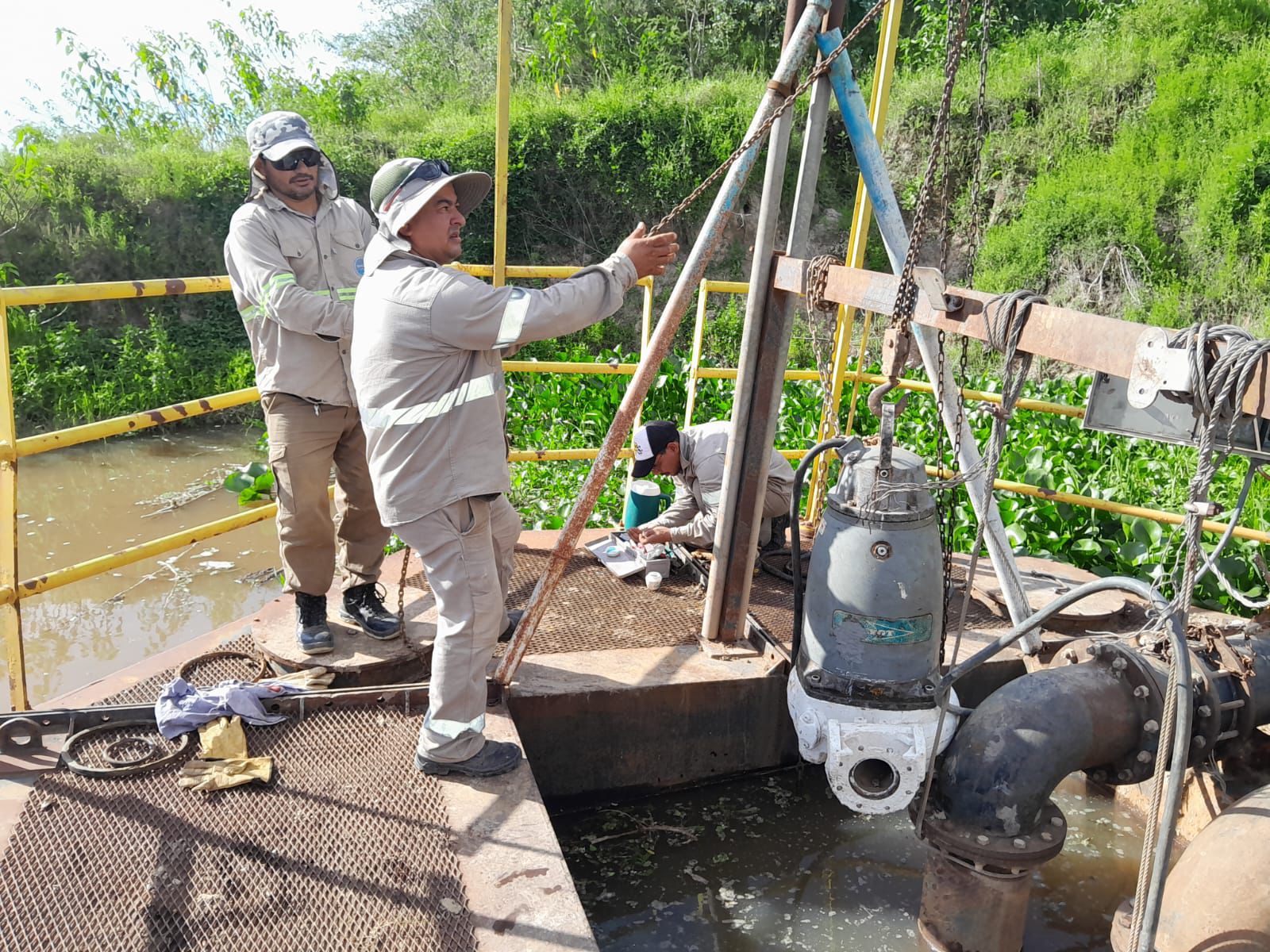 SAMEEP REALIZÓ TRABAJOS CLAVES PARA REFORZAR EL ABASTECIMIENTO DE AGUA ...
