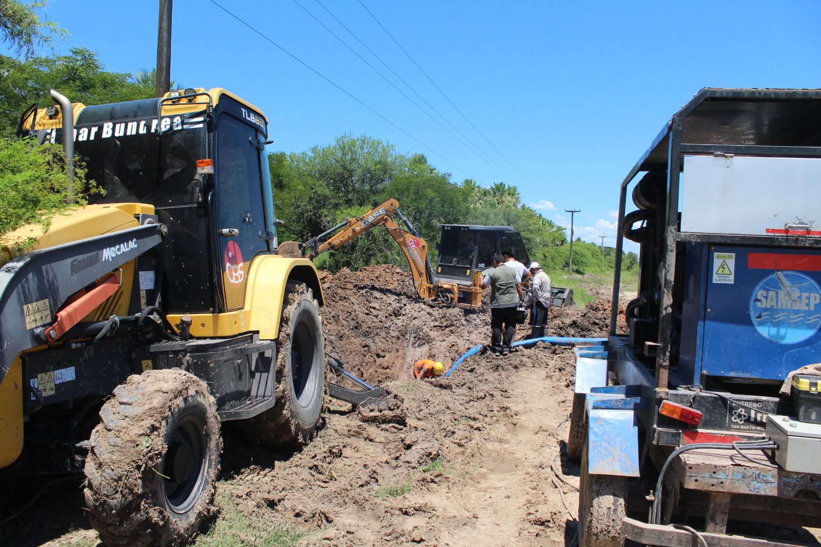SAMEEP REPARÓ EL ACUEDUCTO NORTE Y SE RESTABLECE EL SERVICIO DE AGUA ...