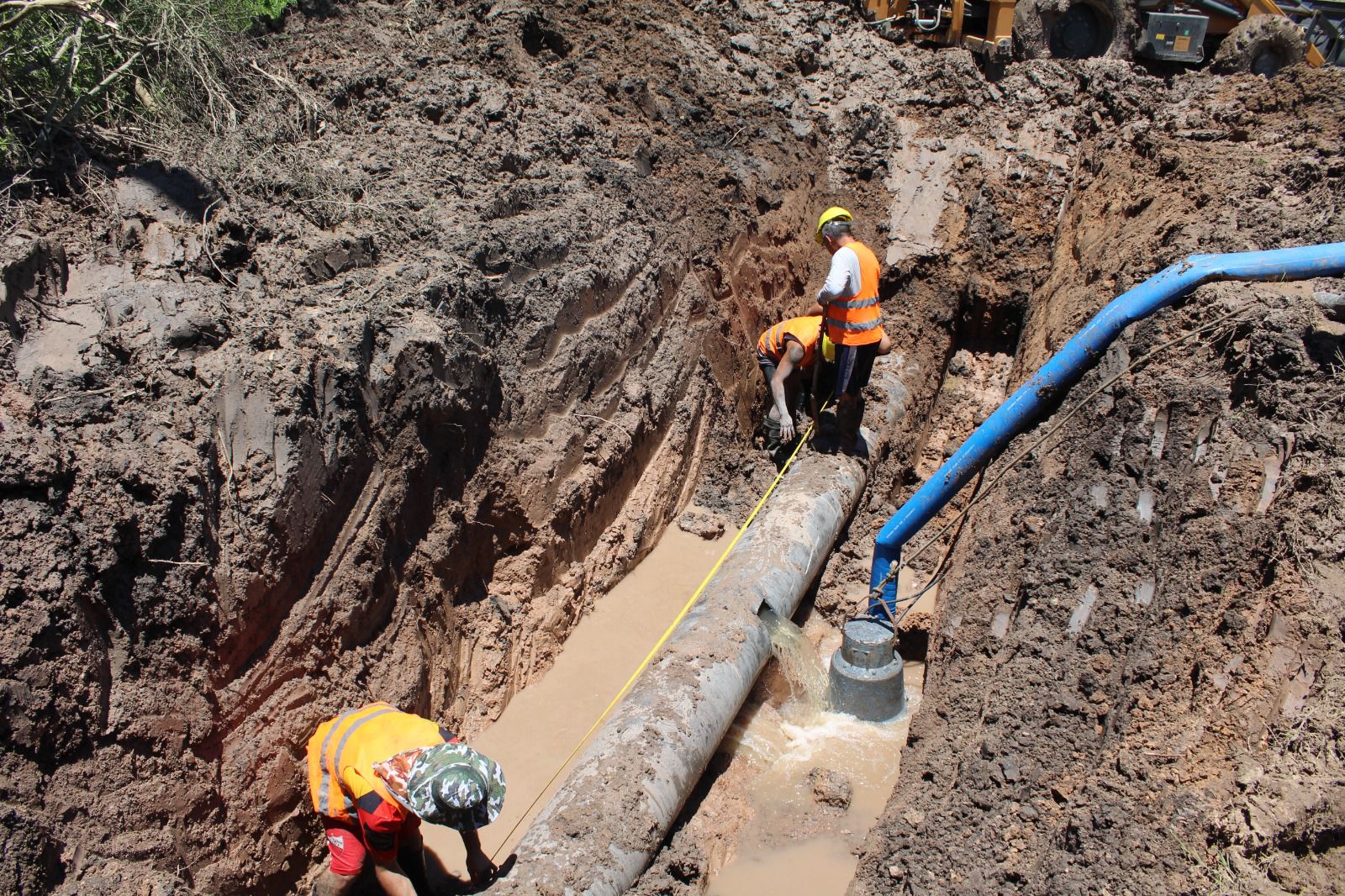 SAMEEP REPARÓ EL ACUEDUCTO NORTE Y SE RESTABLECE EL SERVICIO DE AGUA ...